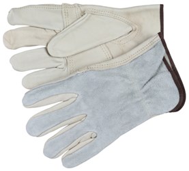 <br>$20.00/Dozen</br></br>Leather Drivers Work Gloves-CV Grade Grain Leather - Spill Control